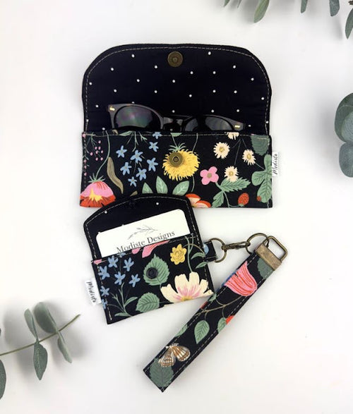 Accessory Trio - Rifle Paper Strawberry Fields