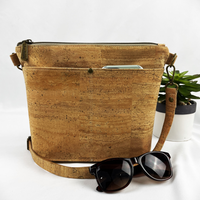Cork Crossbody Bag - Smooth Cork