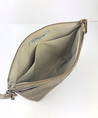 Olive Green Waxed Canvas Crossbody