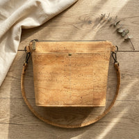 Cork Crossbody Bag - Smooth Cork
