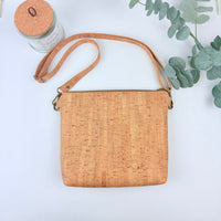 Rustic Cork Crossbody Bag