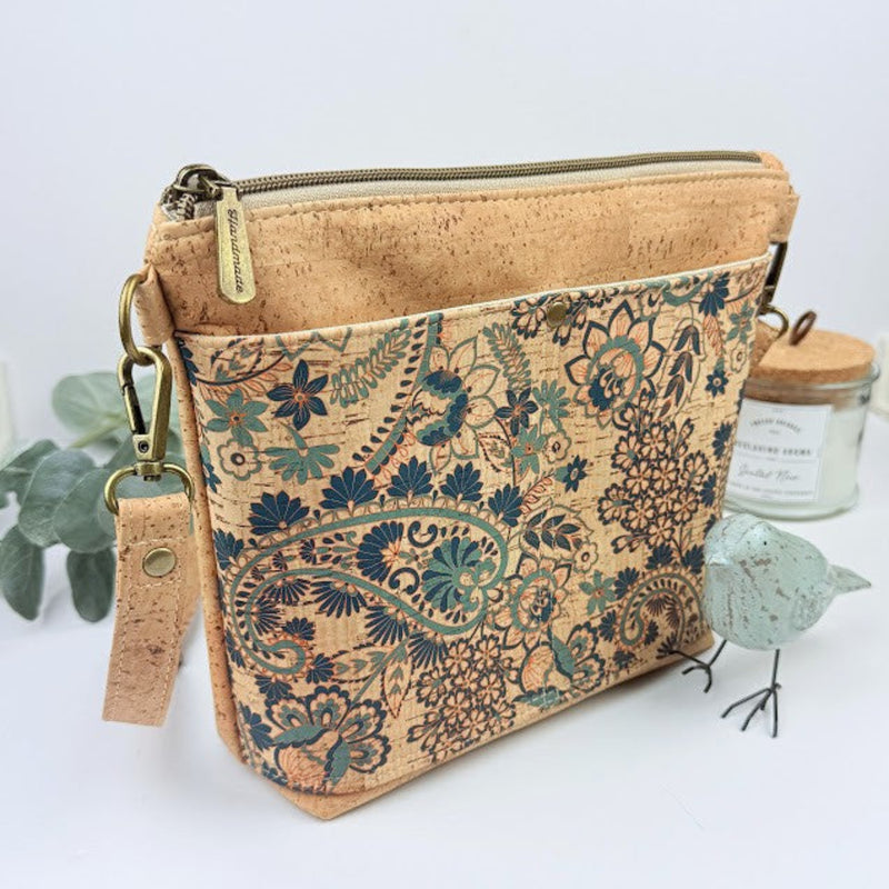 Alison - Blue Paisley