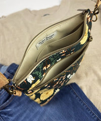 Slim Crossbody - Bluebells and Buttercups