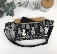 Haralson Hip Bag - Black Cat and Cork