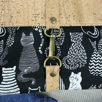 Haralson Hip Bag - Black Cat and Cork