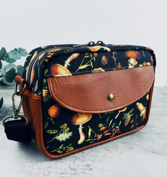 Boxy Mushroom Crossbody Bag