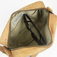 Boxy Cork Crossbody Bag