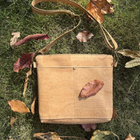 Cork Crossbody Bag - Smooth Cork