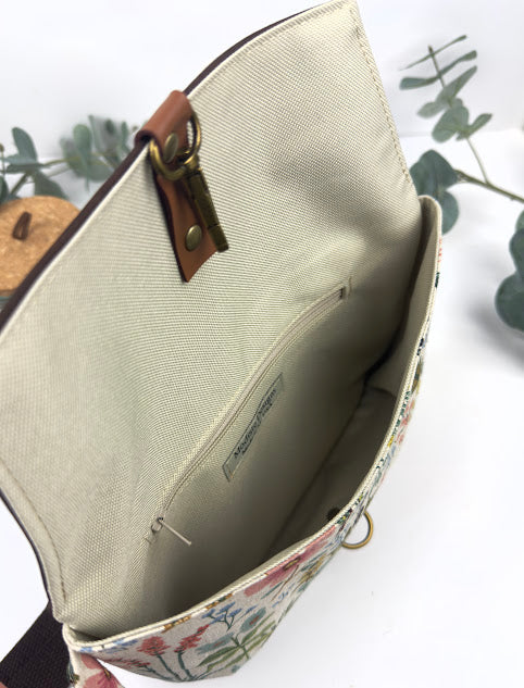 Haralson Hip Bag - Rifle Paper Co. Amalfi fabric