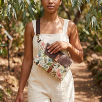 Haralson Hip Bag - Rifle Paper Co. Amalfi fabric