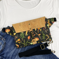 Mushroom crossbody purse
