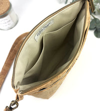 Rustic Cork Crossbody Bag