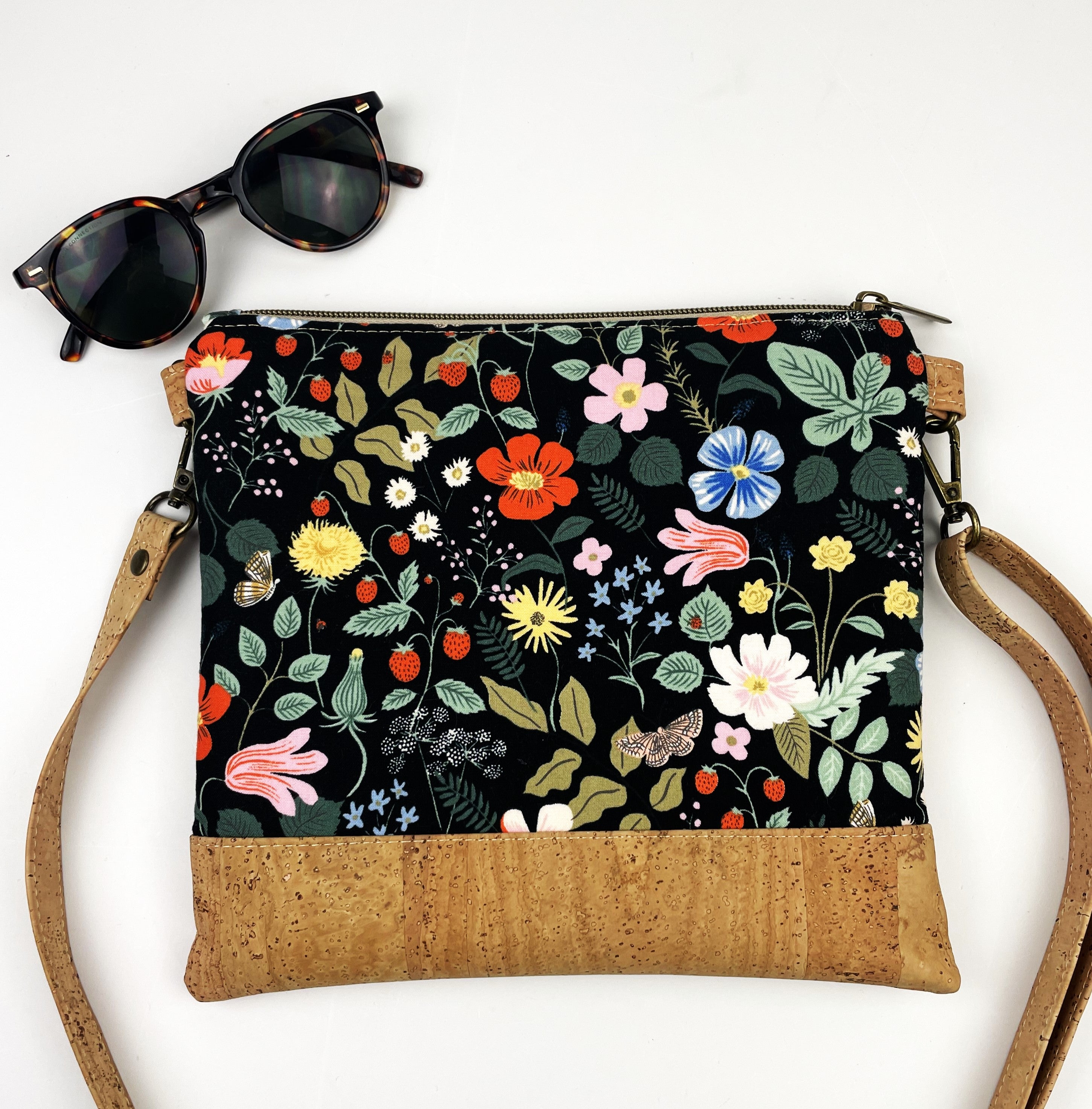 Slim Crossbody - Strawberry Fields