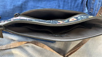 Slim Crossbody - Boho Floral and Cork