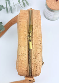Boxy Cork Crossbody Bag