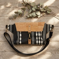 Haralson Hip Bag - Black and White Stripe