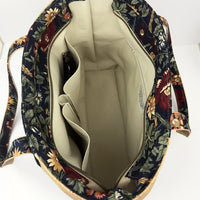 Cork and Floral Tote Bag