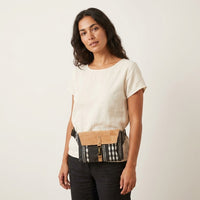 Haralson Hip Bag - Black and White Stripe